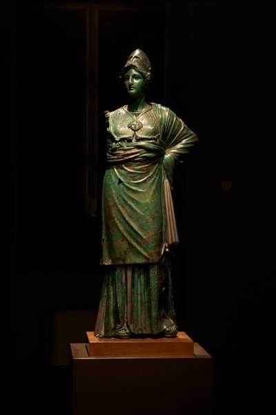 Minerva of Arezzo by Praxiteles